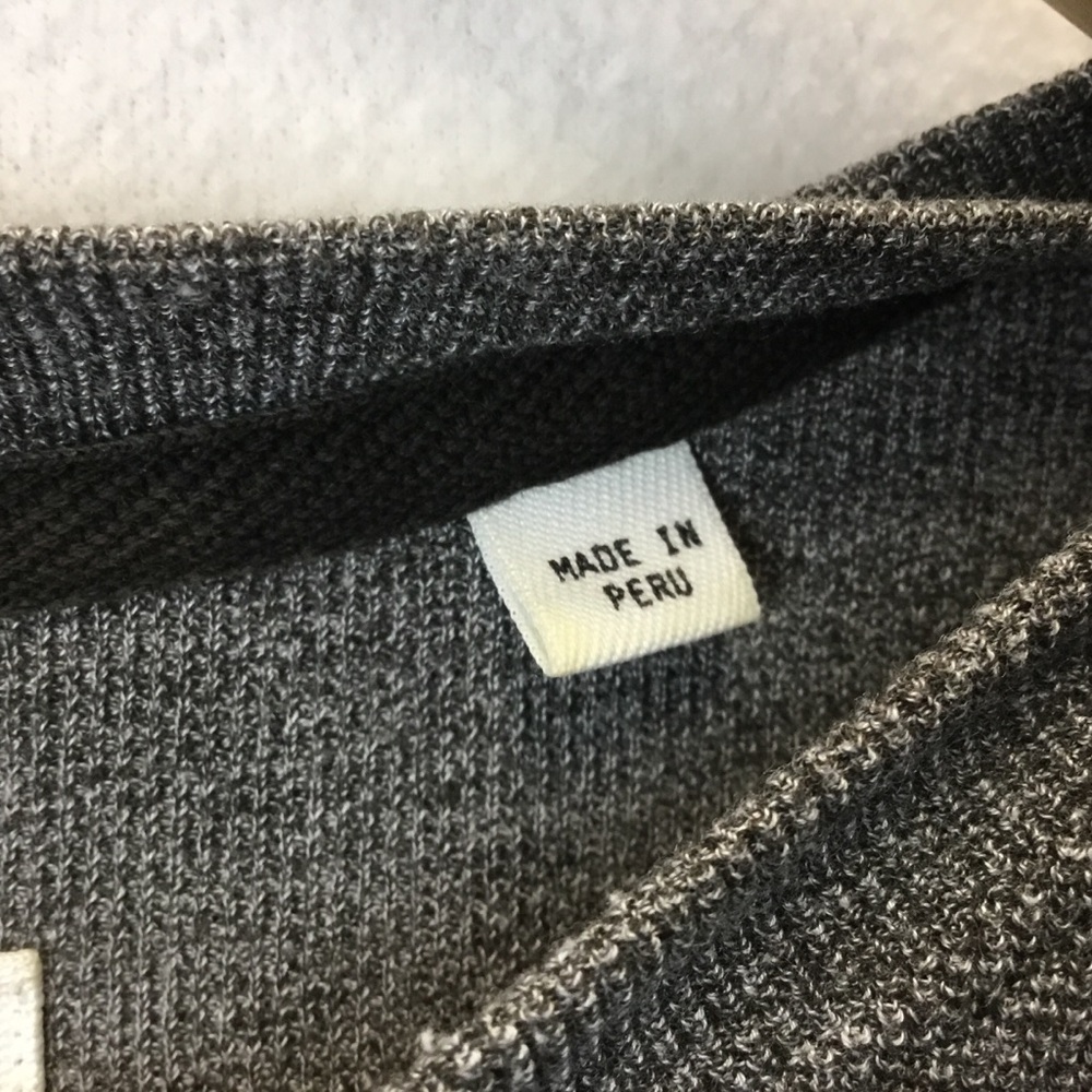 Billy Reid Men's Gray Heathered Long Sleeve Henley Shirt Size L Classic - Picture 10 of 11
